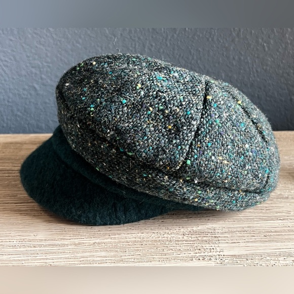 Stylish Green 100% Virgin Wool Women\'s Cap main image 6